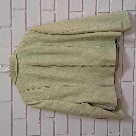 Alfred Dunner Green Lined BlazerJacket. Size 12P NWOT - Picture 7 of 7